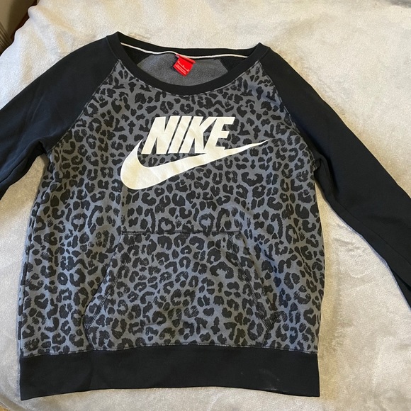 Nike Sweaters - Nike Leopard print pullover